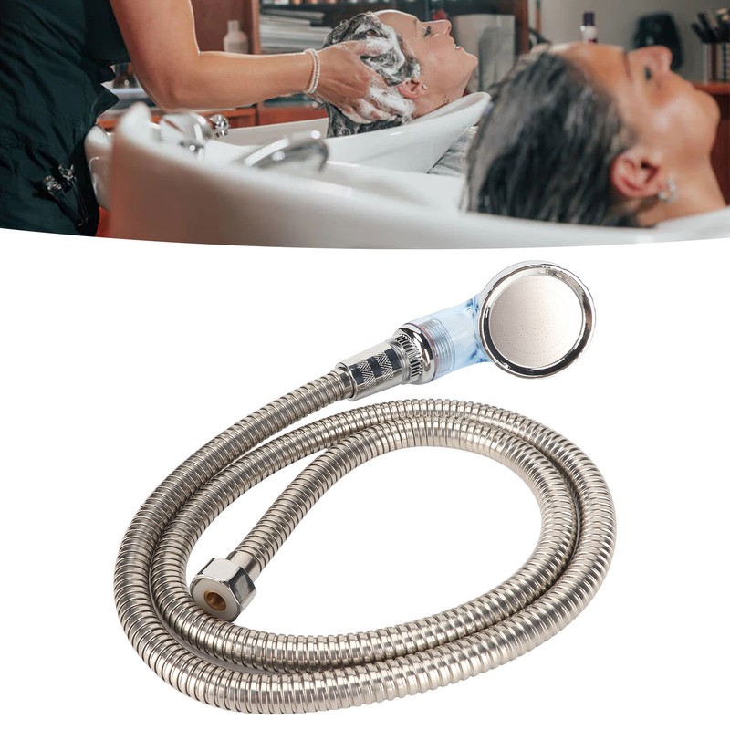 Shampoo Bowl Sprayer Head Hose Kit Salon Barber Shop Facilities