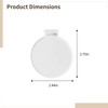Homaisson Mini Round Folding Mirror, 72 Pcs Round Portable Mirror,