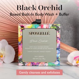 Spongelle Black Orchid Body Wash Infused Buffer