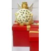 Home Reflections QVC Christmas Decor Porcelain ANGEL Luminary with Flameless