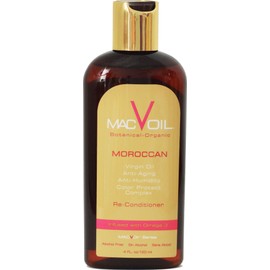 Macvoil - Ultimate All Natural Hair Oil For Shiny/Sleek Hair & Fixes Dry/Frizzy Hair With Pure Moroccan Argan Oil