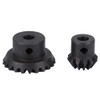 Caredy Honey Extractor，2Pcs Black Steel Beekeeping Honey Extractor Gear Accessory