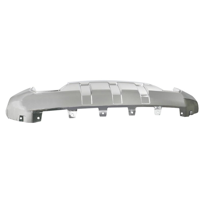 Silscvtt Front Bumper Valance Skid Plate Chrome Replacement for 2016-2019