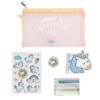 Pencil Case with Unicorn Extras - Have a Wonderful Day