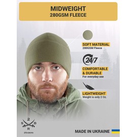 2SBR 2SABERS Fleece Winter Warm Watch Cap - Mens - Army Military Tactical Skull Beanie Hat