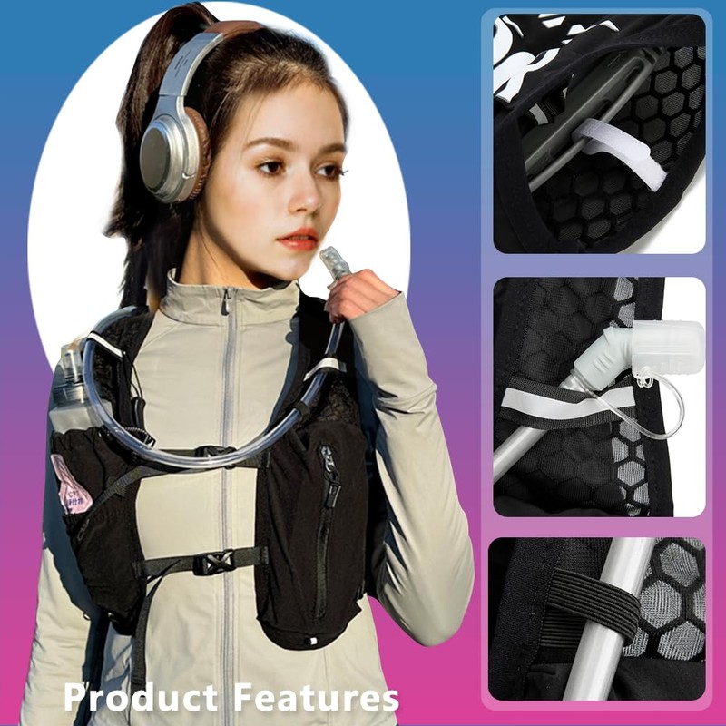 Running Vest - Running Backpacks Women Men - Lightweight Functional