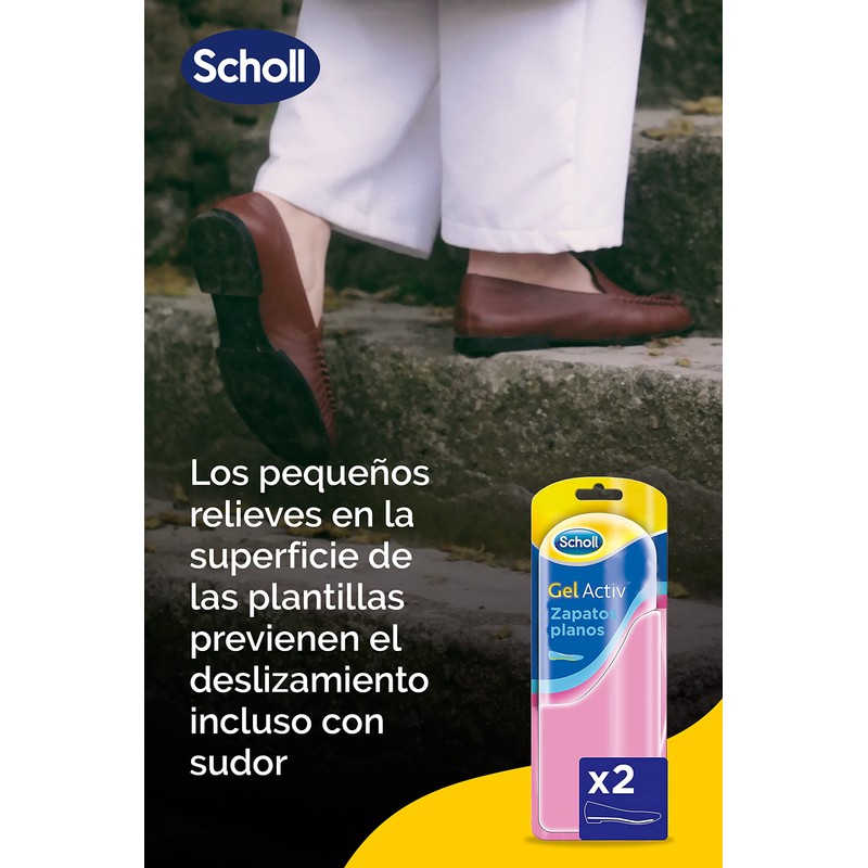 Scholl Gel Activ Solette Donna per Scarpe Basse e Ballerine,