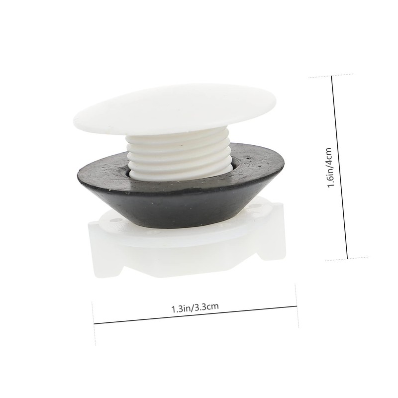 Operitacx 2Pcs Toilet Tank Plugs Durable Water Tank Connectors Easy