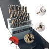 GMTOOLS 29Pcs Cobalt Drill Bit Set, 135 Degree Tip High