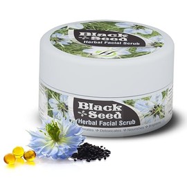 Herboganic Exfoliante Facial A Base De Hierbas Y Semillas Negras  Limpia, Rejuvenece Y Nutre La Piel  Exfoliante Facial Hidratante  Exfoliante Facial 