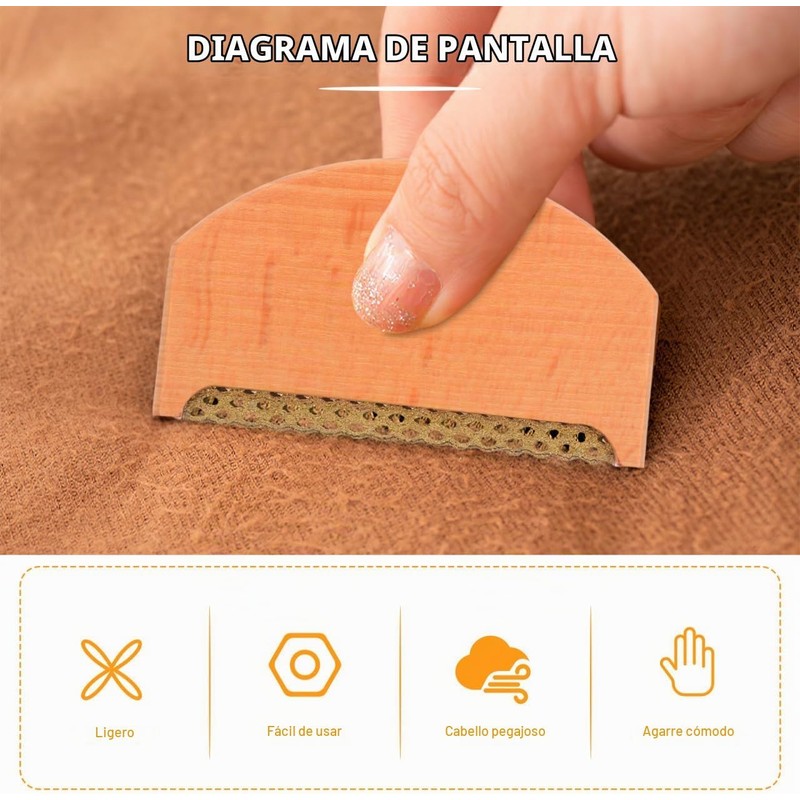 Quitapelusas Manual Beaupretty QT929YEHYJ23ZF146 de Cachemira y Lana (2 Piezas)