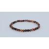 Taddart Minerals - Red Brown Natural Gemstone Leopard Jasper Bracelet