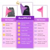 Easy@Home Female Urination Device, Portable Outdoor Urinal for Women Purple