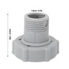 Pool Drain Fitting Connects for Coleman Pools, ID 0.7inch Connect