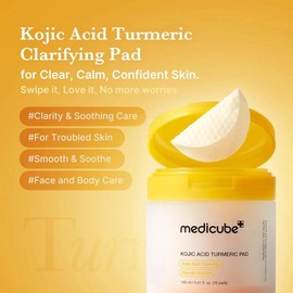 Medicube Kojic Acid Turmeric Pad - 70 Pieces