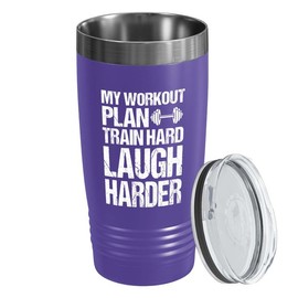Personal Trainer Purple Edition Viking Tumbler 20oz - My Workout Plan - Fitness Instructor Workout Coach Exercise Lover Cardio Lover Gym Coach