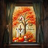 HOMETITUTE Fall Window Privacy Film24x36 Inch PVC Fall for Jesus