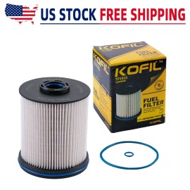 kofil TP1015 Fuel Filter for 6.6L Duramax Diesel Fuel Filter Replace 23304096