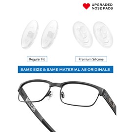 6 Pairs Replacement Nosepieces Nose Pads for Maui Jim Baby Beach MJ245/Kahuna MJ162/Kawika MJ257/Wiki Wiki MJ246; for Oakley Whisker/WireTap/Half Wire 2.0/Crosshair 2.0 OO4044/Crosshair 1.0 Sunglasses