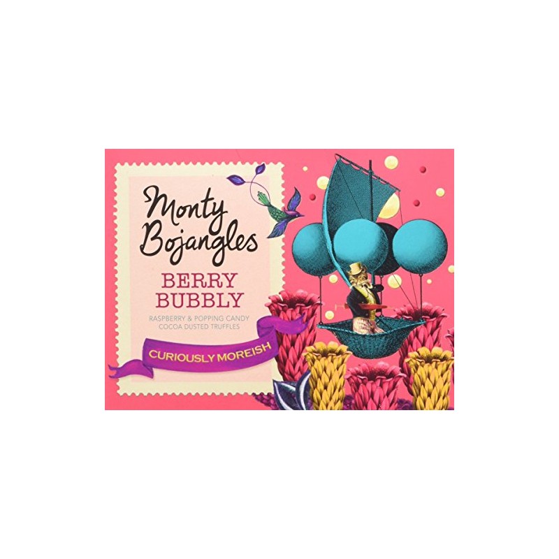 Monty Bojangles Berry Bubbly Individually Wrapped Cocoa Dusted Truffles, 2