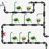 Shut-off Valve for Micro Drip System 1/2 Inch 10 Pieces