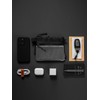 TACTICAL_GEEK Storage EDC Small Bag, Waterproof Nylon Organisation, Multifunctional Utility
