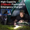 SuperFire Tactical Flashlight - 2300 Lumens Rechargeable LED Flashlight |