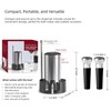 Saraudy Rechargeable Electric Wine Aerator and Dispenser Set, Electric Wine