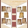 TaoBary 160 Pcs Stationery Paper Set 50 Double Sided Stationery