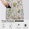 Grtfcolr Floral Apron with Pockets, Flower Butterfly Aprons for Cooking,