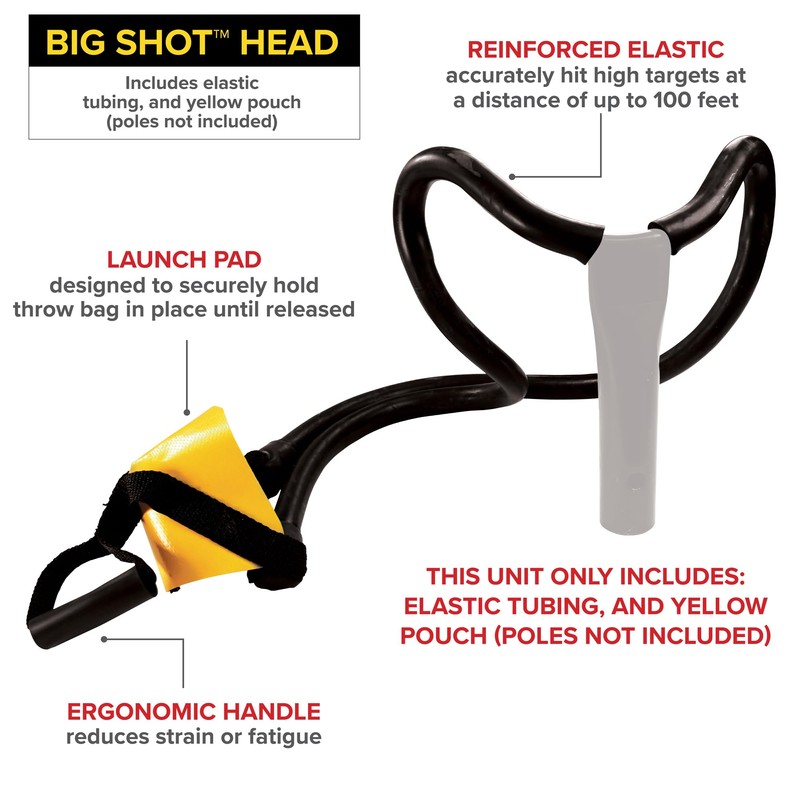 Jameson BS1 Big Shot Sling Shot Head | Launches Throw
