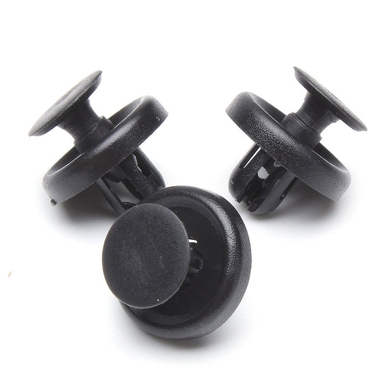 Lantee 50 Pcs Engine Under Cover Push-Type Retainer Car Clips