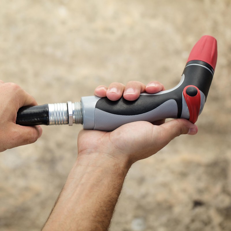 Gilmour Pro Heavy Duty Adjustable Garden Hose Nozzle, Crush Proof