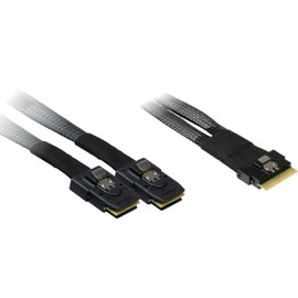 INTER-TECH Data Cable SFF-8654 8i - 2X SFF-8087