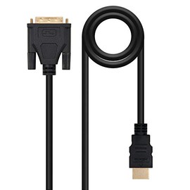 Blendend DVI to HDMI Cable with DVI 18+1 Male to HDMI Type A Male, Length 3.0 Metres, Ideal for Connecting Devices with DVI Output to Displays with HDMI Input