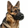 Dog Muzzle, Adjustable Pet Mask with Reflective, Breathable Pet Mask