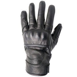 Hand Fellow Leather Motorbike Motorcycle Gloves Riding Touch Screen (Black, XL)