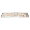 Keyboard Keycaps Orange Blue Beige 128 Keys PBT Theme XDA