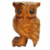 3.5"Wooden Owl Hoot Whistle - Musical Ocarina Craft Decor