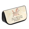 Mr. & Mrs. Panda Horse Jumping Cosmetic Bag, brown, Hand