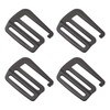 uxcell Metal G Hooks Webbing Buckles, 4Pcs 1.26" 32mm G-Hook