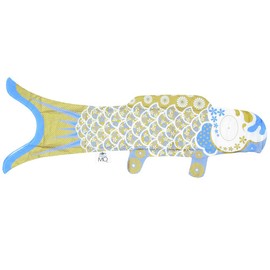 Madame Mo madamumo- Koinobori Medium (100 cm) [Gold]