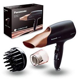 Panasonic EH-NA65CN Nanoe Secador de Pelo con Difusor, Boquilla de Secado Rápido y Estilismo, 3 Velocidades y 4 Niveles de Temperatura para Brillo... 