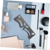 Baluue Sets Stainless Steel Brow Ruler Stencil Kit for Women