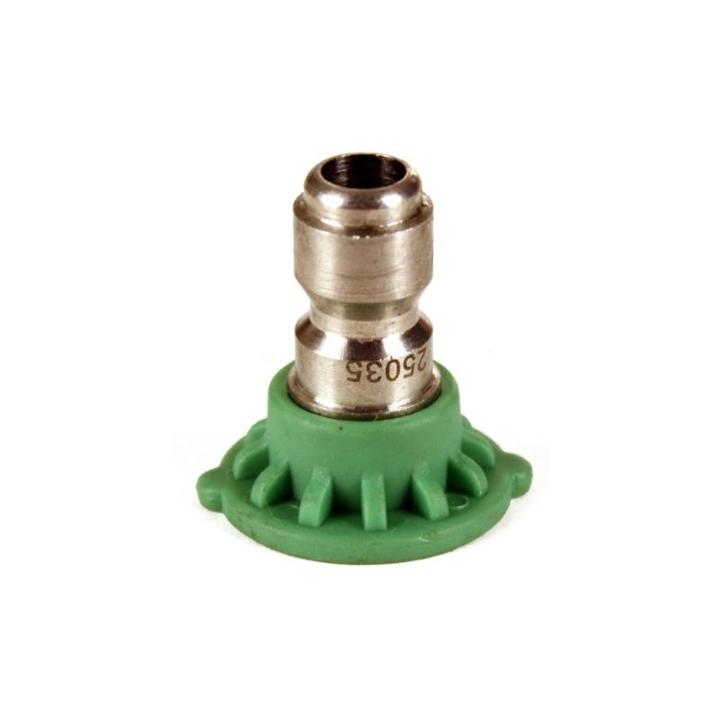 Raptor Blast 1/4in. Stainless Steel Quick Connect 25 Degree Nozzle
