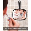 PROTECLE Hand Mirror, 9.3" L x 6.7" W Salon Barber
