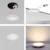 TEKLED LED Round Recessed Ceiling Light | Flat Panel Ultra