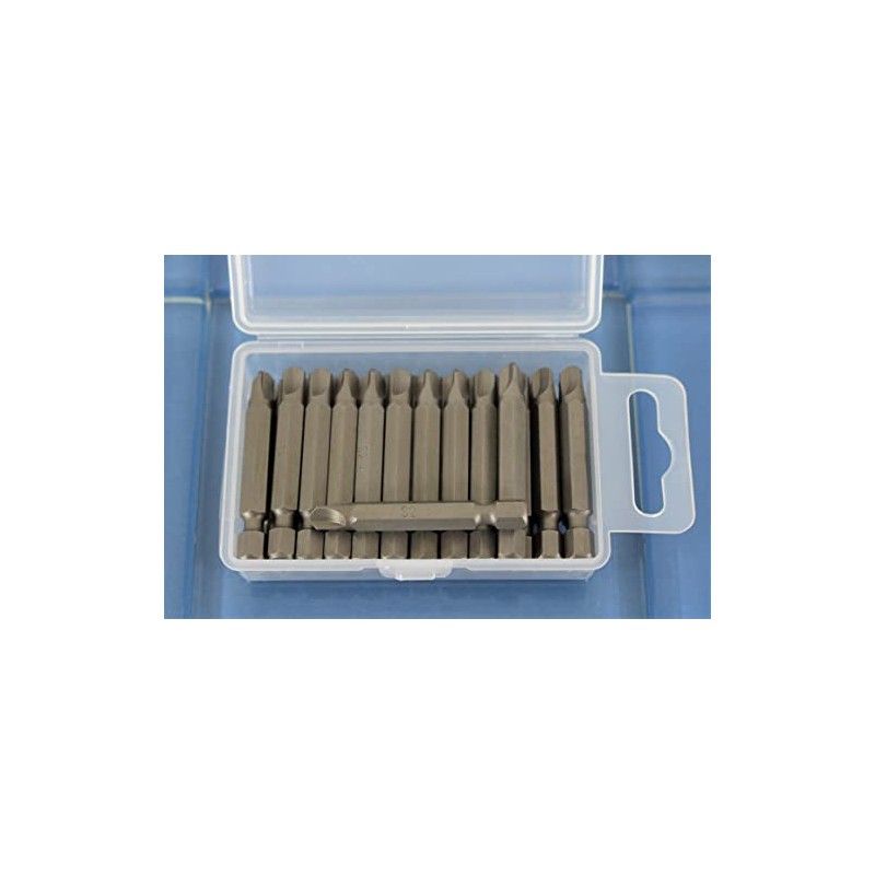 TEMO 25 pc Tri Wing #4 Screwdriver Insert Bits Triangular