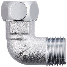 Kakudai 6461-13 Elbow with Nut for Flexible