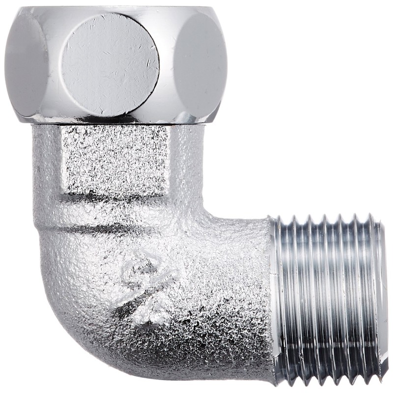 Kakudai 6461-13 Elbow with Nut for Flexible